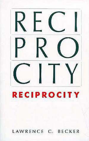 Reciprocity de Lawrence C. Becker