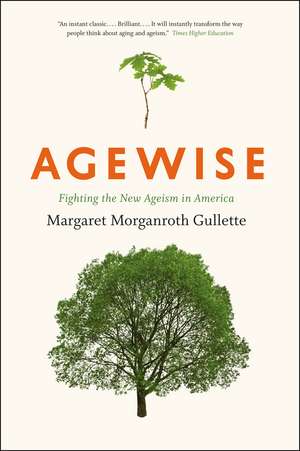 Agewise – Fighting the New Ageism in America de Margaret Gullette