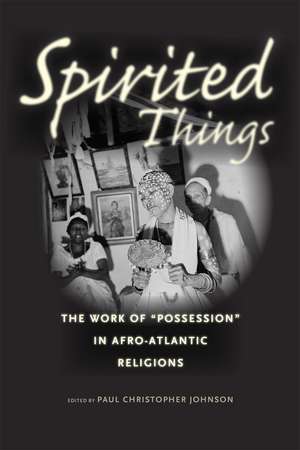 Spirited Things: The Work of "Possession" in Afro-Atlantic Religions de Paul Christopher Johnson