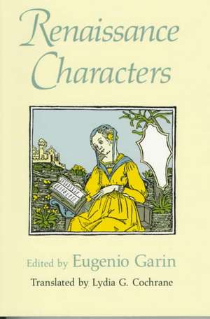 Renaissance Characters de Eugenio Garin