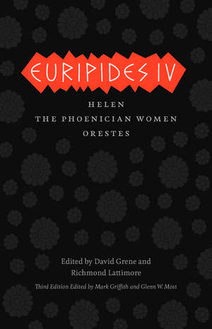 Euripides IV: Helen, The Phoenician Women, Orestes de Euripides