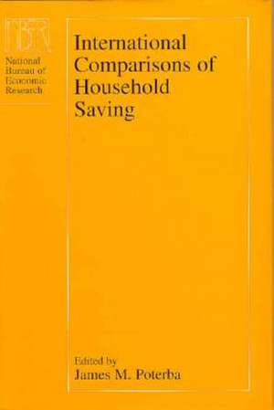 International Comparisons of Household Saving de James M. Poterba