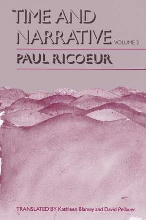 Time and Narrative, Volume 3 de Paul Ricoeur