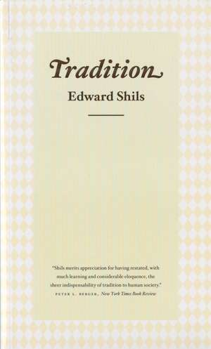 Tradition de Edward Shils