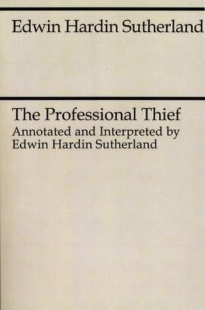 The Professional Thief de Chic Conwell