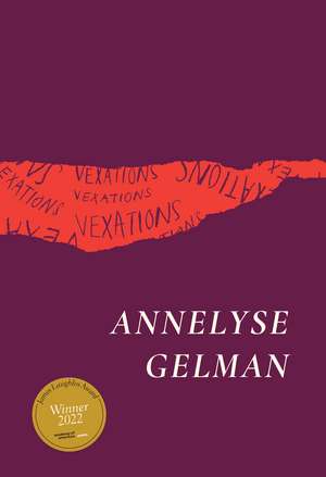 Vexations de Annelyse Gelman