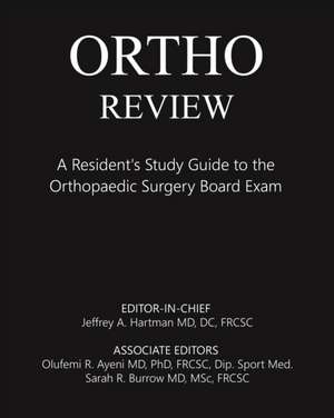 Ortho Review de Jeffrey Hartman