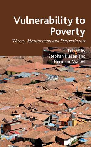 Vulnerability to Poverty: Theory, Measurement and Determinants, with Case Studies from Thailand and Vietnam de M. Grimm