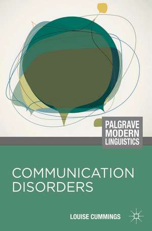 Communication Disorders de Louise Cummings