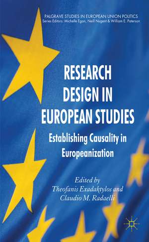 Research Design in European Studies: Establishing Causality in Europeanization de T. Exadaktylos