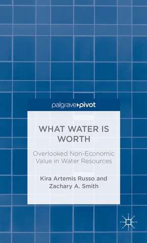 What Water Is Worth: Overlooked Non-Economic Value in Water Resources de K. Russo