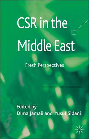 CSR in the Middle East: Fresh Perspectives de D. Jamali