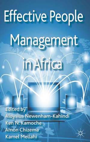 Effective People Management in Africa de A. Newenham-Kahindi