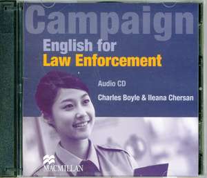 Boyle, C: English for Law Enforcement Audio CDx2 de Charles Boyle