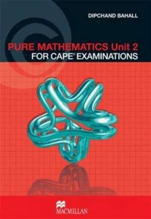 CAPE MATHS VOL 2 de BAHALL D