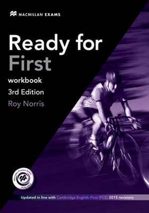 Ready for First 3rd Edition Workbook + Audio CD Pack without Key de Roy Norris