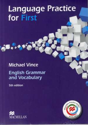 Language Practice for First 5th Edition Student's Book and MPO without key Pack de Vince Michael