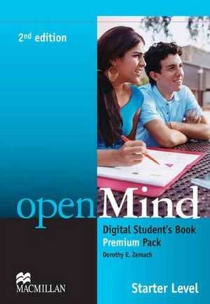 Openmind AE Starter Level Digital Student's Book Pack Premium de Dorothy E. Zemach