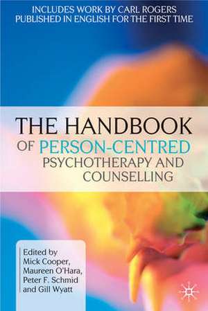 HANDBK OF PERSON-CENTRED PSYCH