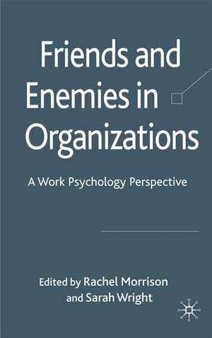 Friends and Enemies in Organizations: A Work Psychology Perspective de R. Morrison