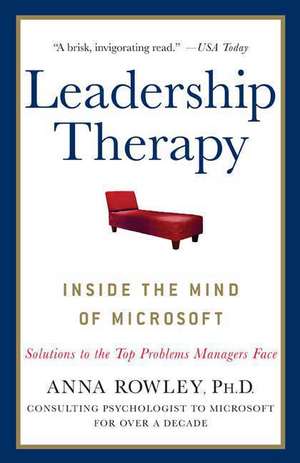 Leadership Therapy de Anna Rowley