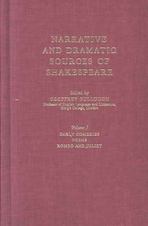 Narrative and Dramatic Sources of Shakespeare V 1 Romances de Bullough