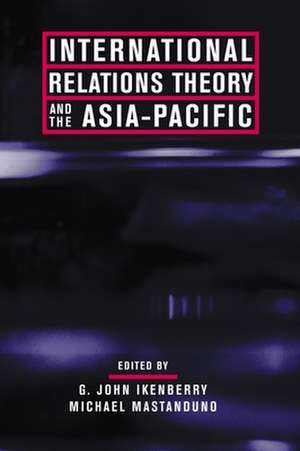 International Relations Theory and the Asia–Pacific de G. Ikenberry