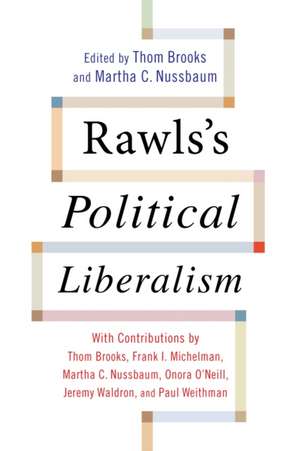 Rawls′s Political Liberalism de Thom Brooks