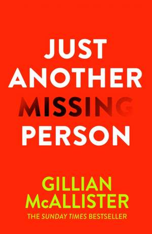 Just Another Missing Person de Gillian McAllister