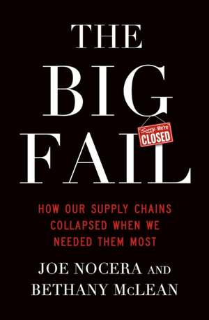 The Big Fail de Bethany McLean