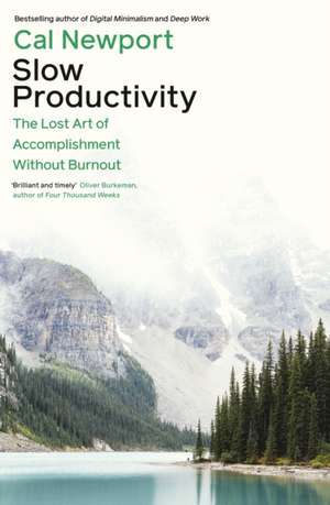 Slow Productivity de Cal Newport