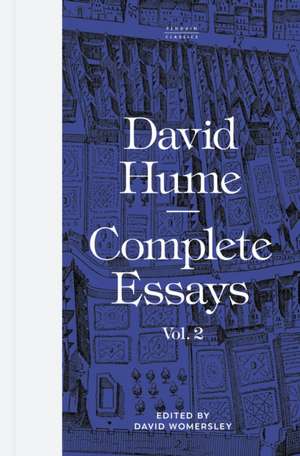 Complete Essays de David Hume