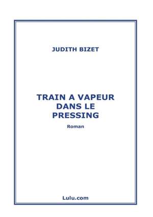 TRAIN A VAPEUR DANS LE PRESSING de Judith Bizet