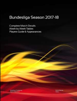 Bundesliga 2017-18 de Simon Barclay