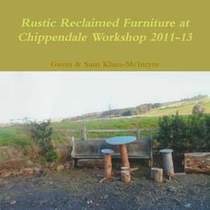 Rustic Reclaimed Furniture at Chippendale Workshop 2011-13 de Gavin & Sam Khan-McIntyre