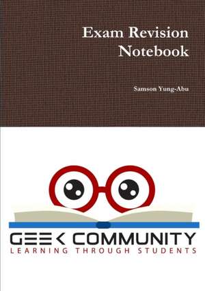 Exam Revision Notebook de Samson Yung-Abu
