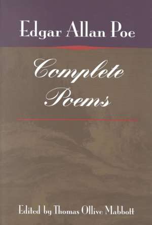 Complete Poems de Edgar Allen Poe