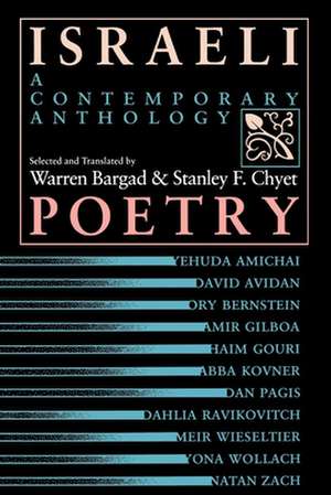 Israeli Poetry – A Contemporary Anthology de Warren Bargad