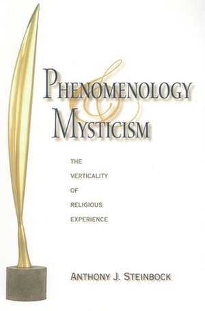 Phenomenology and Mysticism – The Verticality of Religious Experience de Anthony J. Steinbock