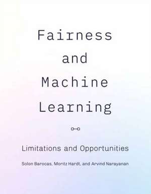 Fairness and Machine Learning de Moritz Hardt