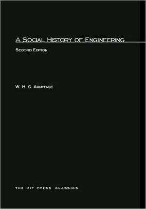 A Social History of Engineering 2e de Whg Armytage