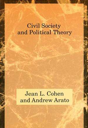 Civil Society & Political Theory de Jean L. Cohen