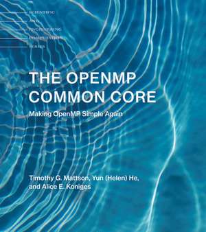 Koniges, A: OpenMP Common Core