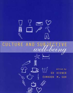 Culture & Subjective Well–being de Ed Diener