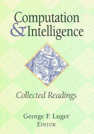 Computation and Intelligence de George F. Luger