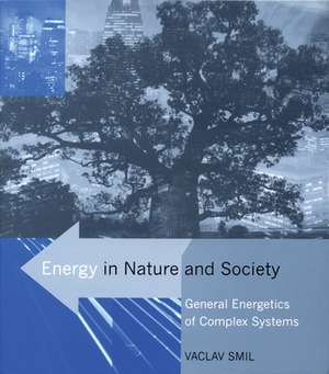 Energy in Nature and Society – General Energetics of Complex Systems de Vaclav Smil