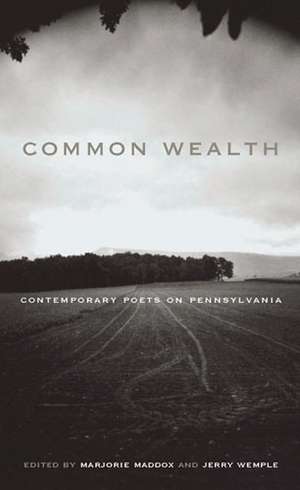 Common Wealth de Marjorie Maddox
