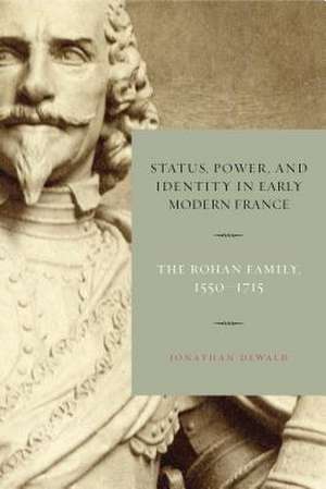 Status, Power, and Identity in Early Modern France – The Rohan Family, 1550–1715 de Jonathan Dewald