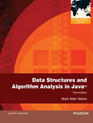 Data Structures and Algorithm Analysis in Java de Mark Weiss