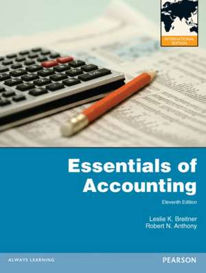 Essentials of Accounting de Leslie Breitner